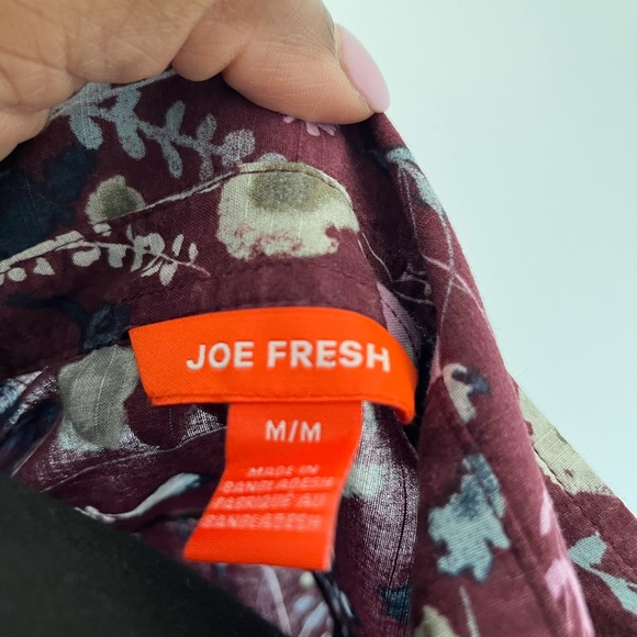 JOE FRESH printed button-down shirt - Picture 6 of 6